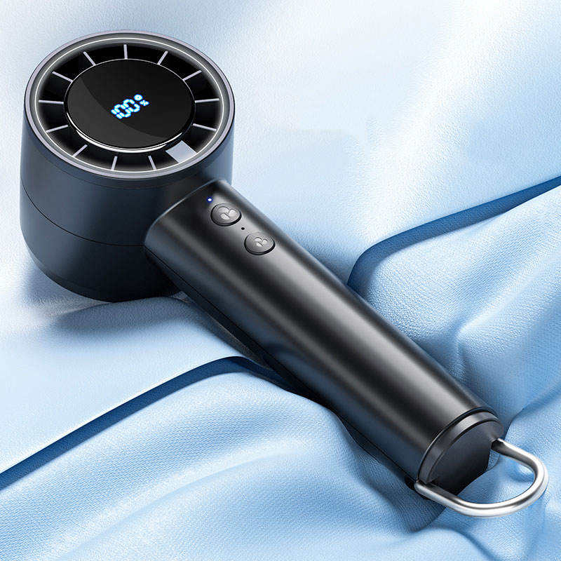 Digital Display Rechargeable Mini Electric Fan