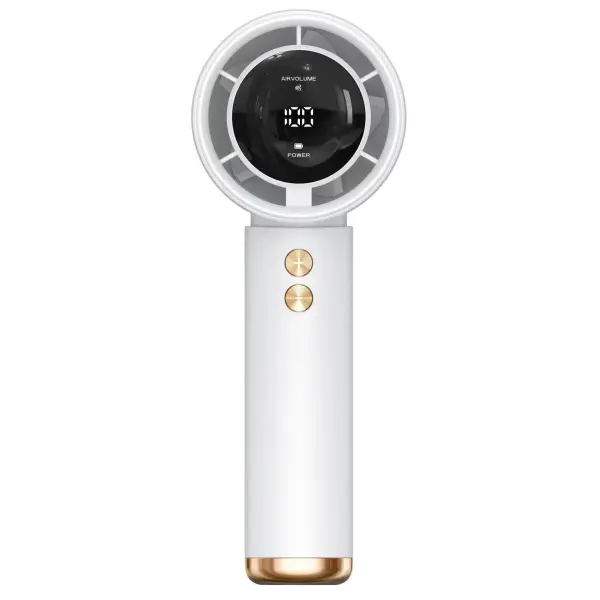 High Speed LED Digital Handheld Fan