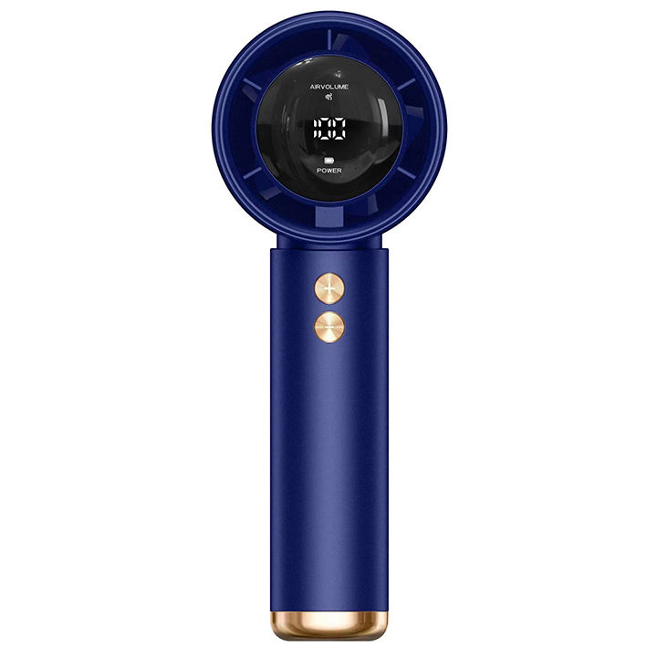 High Speed LED Digital Handheld Fan