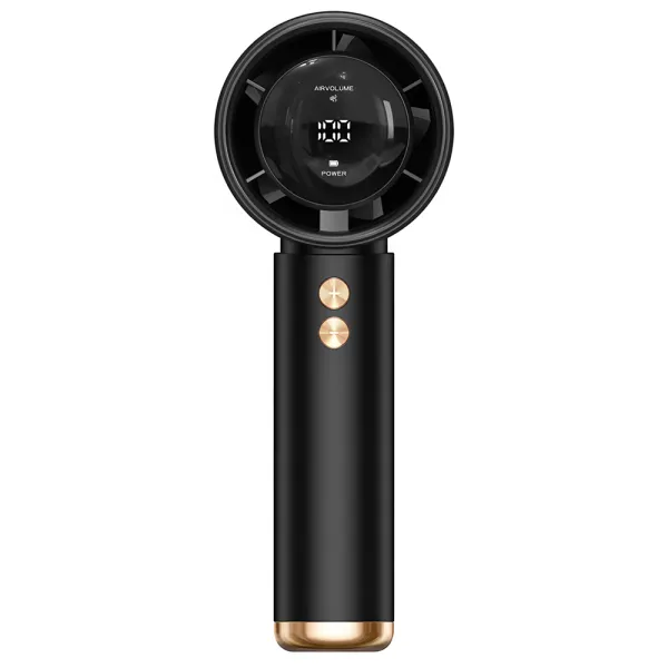 High Speed LED Digital Handheld Fan