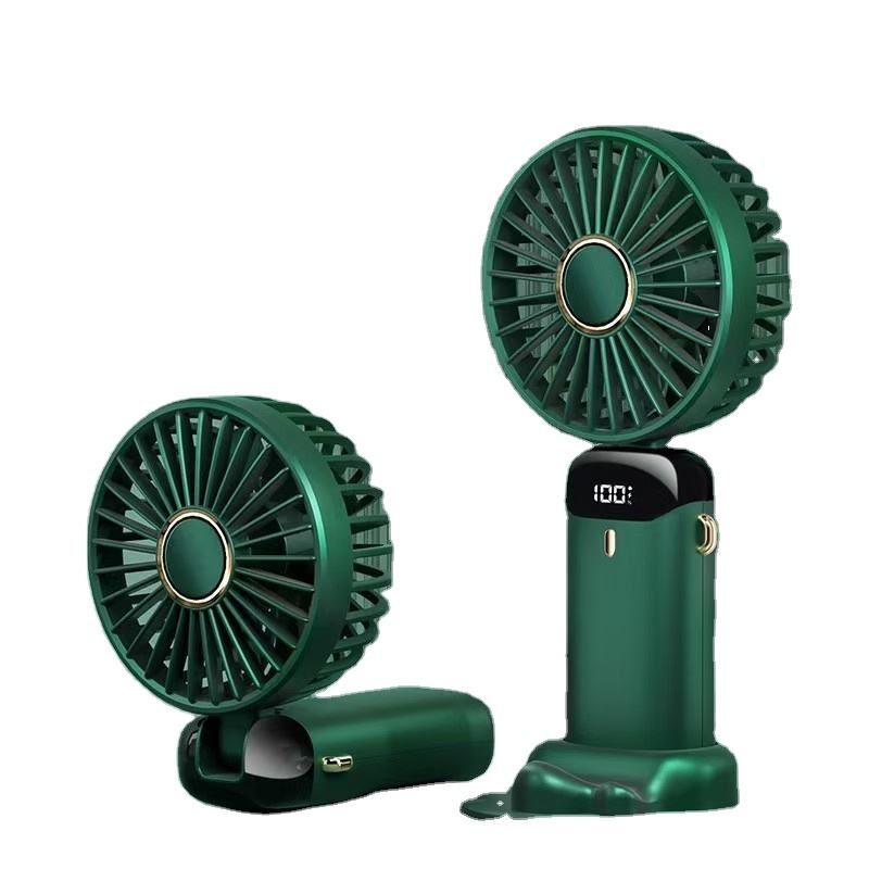 Handheld Mini Fan,USB Rechargeable Fodable Personal Fans 400mAh, 90 Adjustable, 3 Speed Strong Wind, Portable Handheld Table Fan for Office School Outdoor Travel
