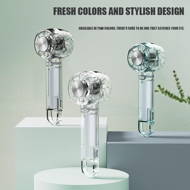 Portable Handheld Fan Built-in Cooling Compress