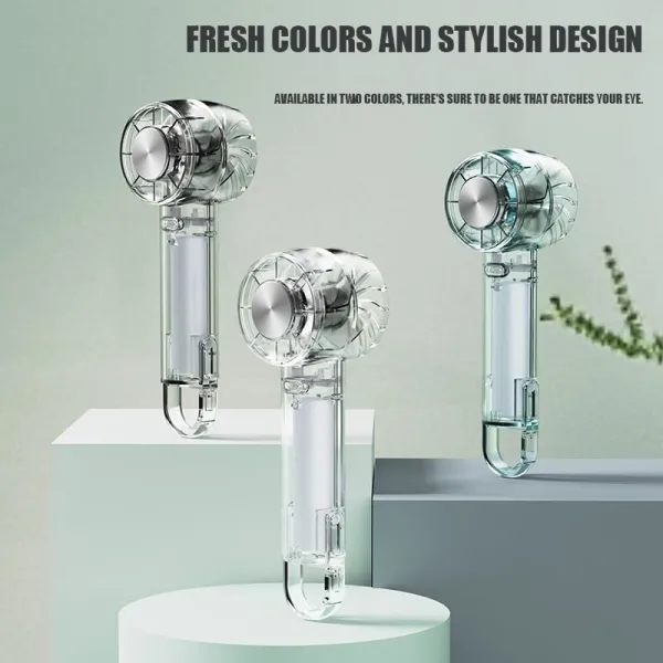 Portable Handheld Fan Built-in Cooling Compress