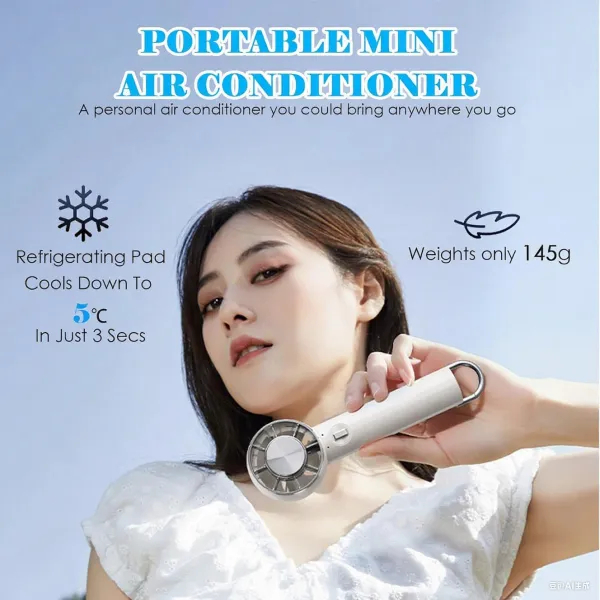 High Speed Refrigeration Ice Cooling Mini Fan