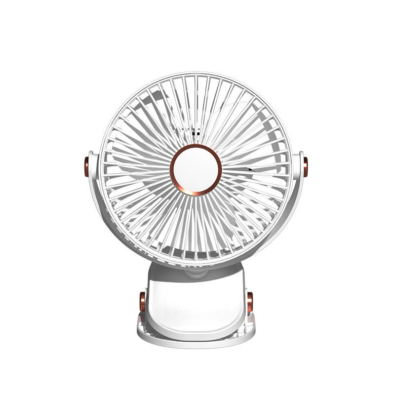 Rechargeable Table Fan Portable Mini Desk Clip-on Type Fan