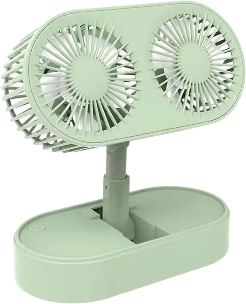 Desktop Small Personal Fan with 2 Rotatable Heads Desk Type Fan