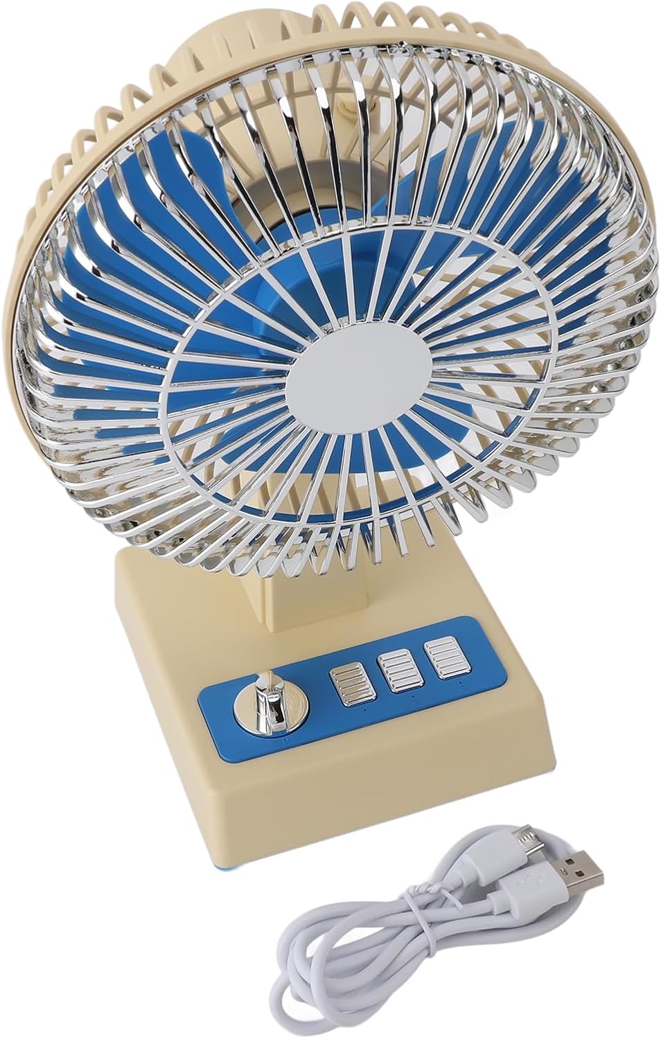 High Appearance Cooling Vintage Retro Style Desktop Fan for Home Office Desk Decor Gift