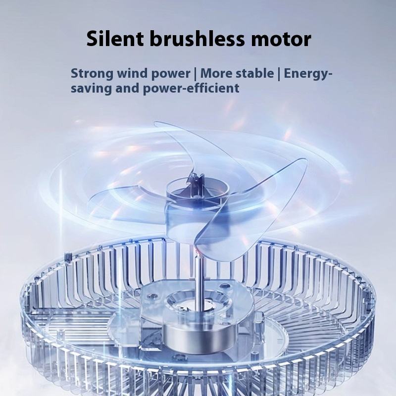 100 Speed Mini Portable Rechargeable Desktop Fan