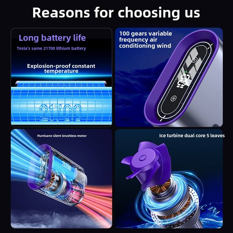 Portable Mini Portable Waist Fan Clip Cooling Fan