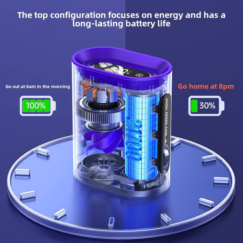 Portable Mini Portable Waist Fan Clip Cooling Fan