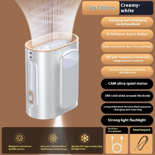 Portable Mini Portable Waist Fan Clip Cooling Fan