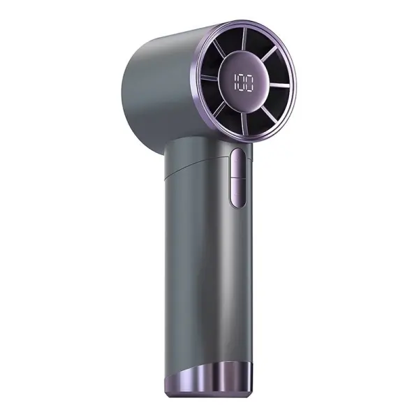 Wholesale in Stock Handy Mini LED Digital Turbo Handheld Fan