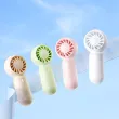 Handheld Mini Fan, USB Rechargeable, 4 adjustable wind speeds, Portable Handheld Fan for Office School Outdoor Travel