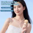 Handheld Mini Fan, USB Rechargeable, 4 adjustable wind speeds, Portable Handheld Fan for Office School Outdoor Travel