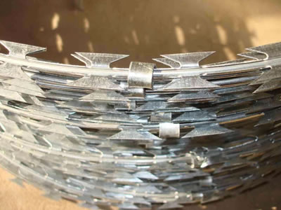 Galvanized Razor wire