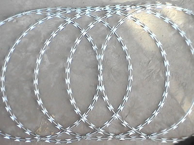 Razor Wire Flat Wrap Coils