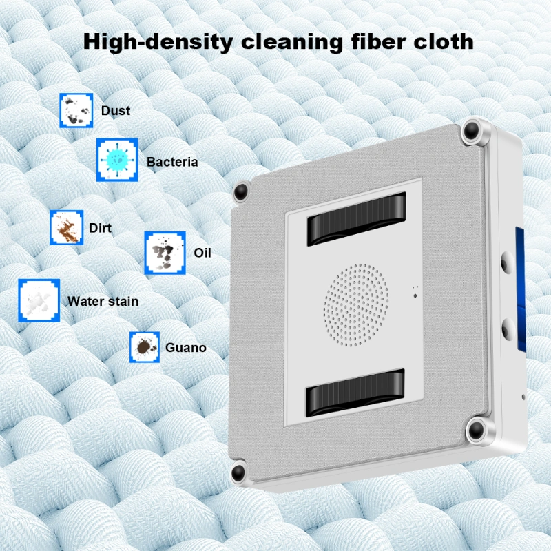 Window Cleaning Robot Liectroux YW509, 4-Way Water Spray