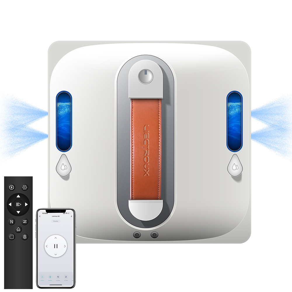 Window Cleaning Robot Liectroux S11, 4-Way Water Spray