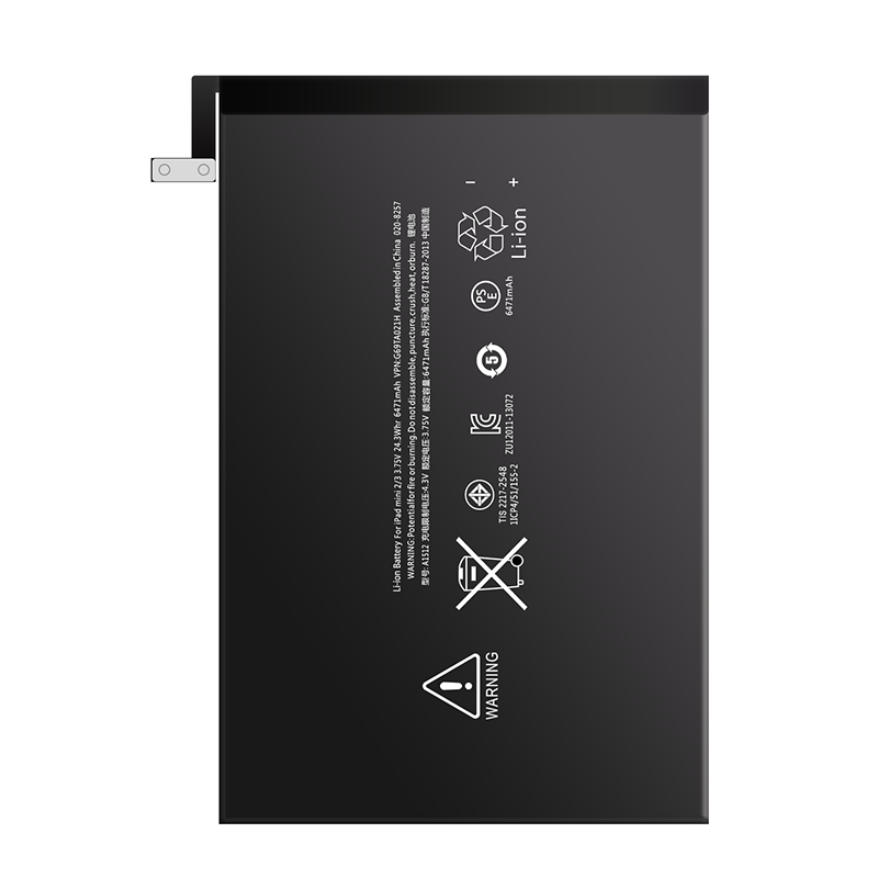High quality OEM iPad Mini 2 / 3 battery A1512 6471mAh tablet battery 