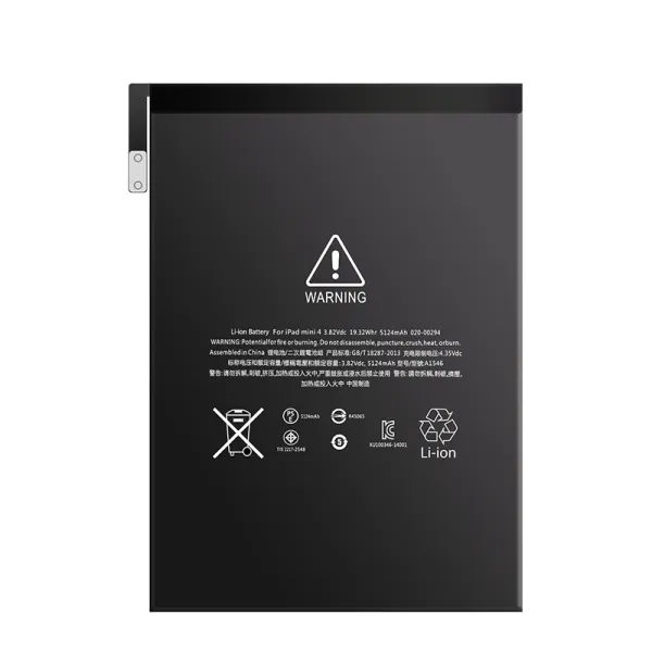 Batería OEM de alta calidad para ipad mini 4, batería para tableta a1546 de 5124mah
