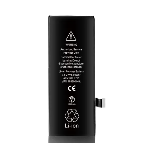 iPhone 5S battery 3.80V/1560mAh Grade A Cobalt original quality