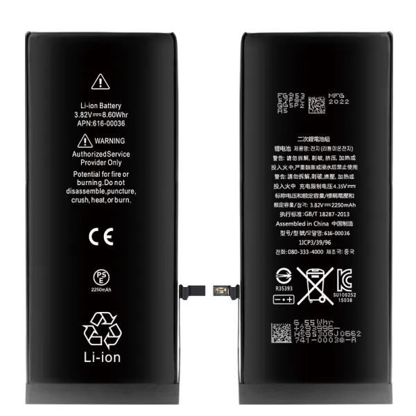 iPhone 6S battery 3.82V/2320mAh super high capacity Grade A battery