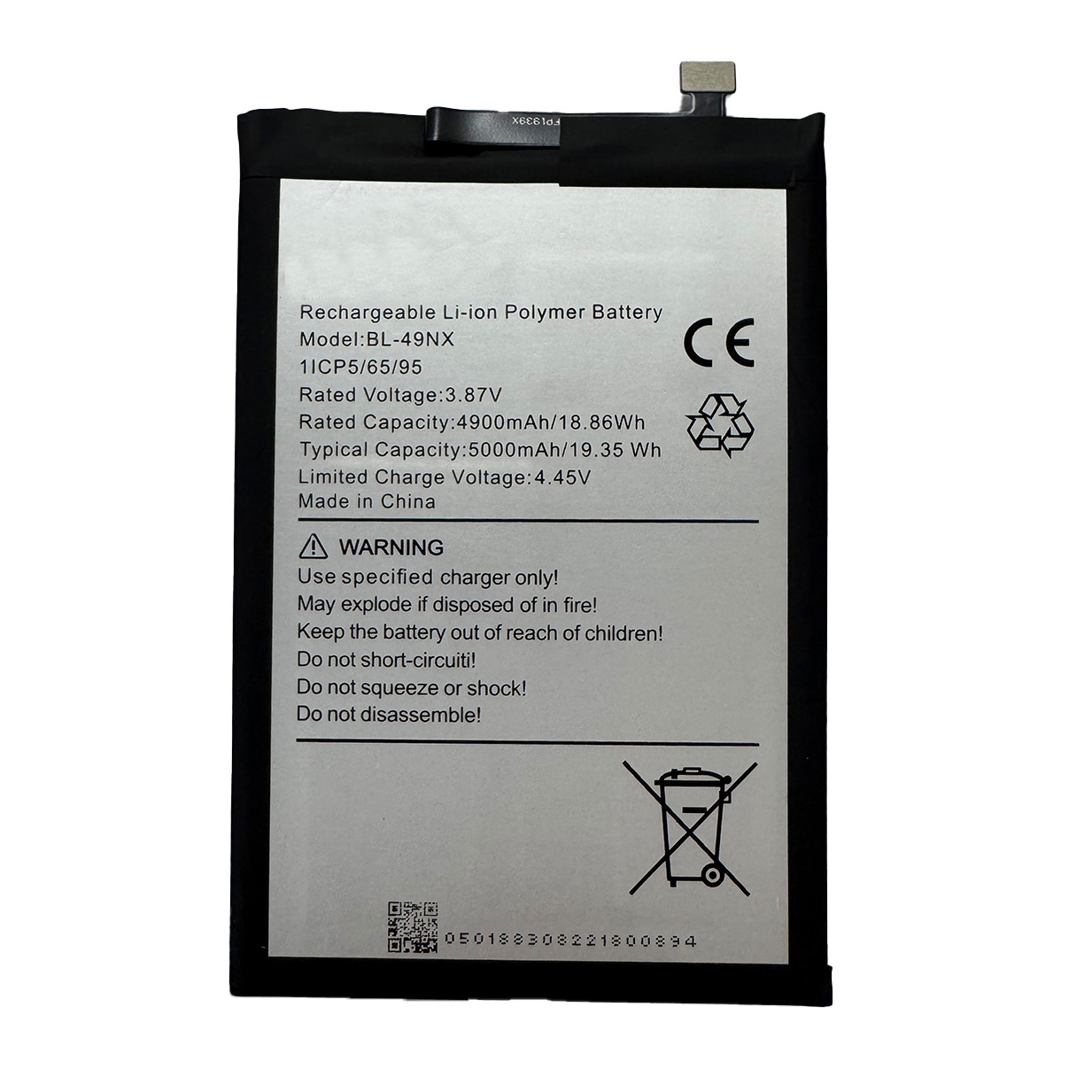 Infinix BL-49NX 3.87V 5000mAh Cobalt battery