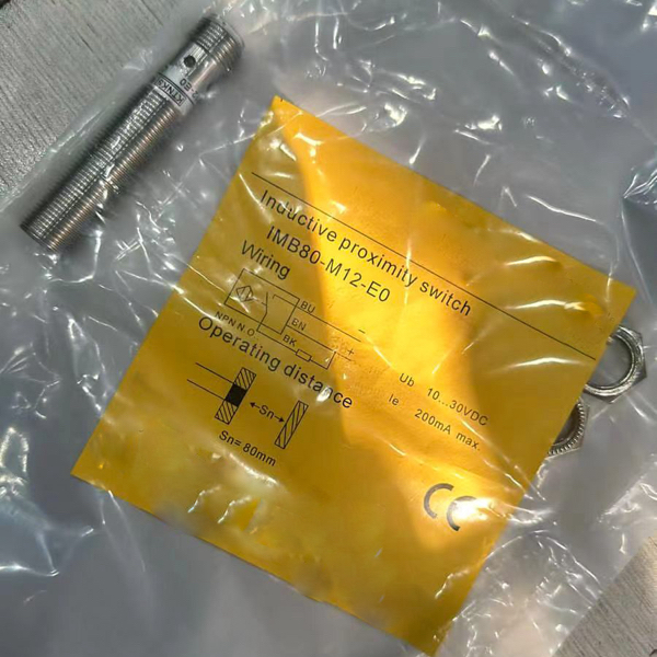 Inductive proximity switch sensor distance 80mm