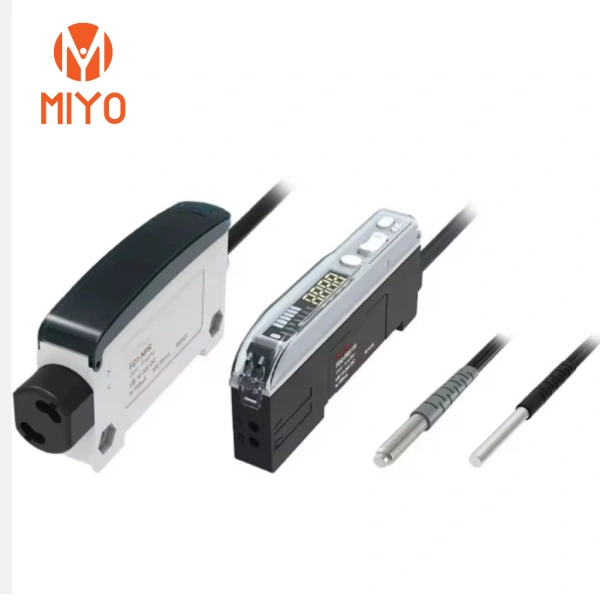Photoelectric digital optical fiber sensor