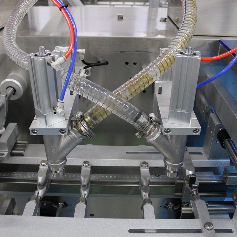 Linear Stand up Zipper Pouch Filling Machine