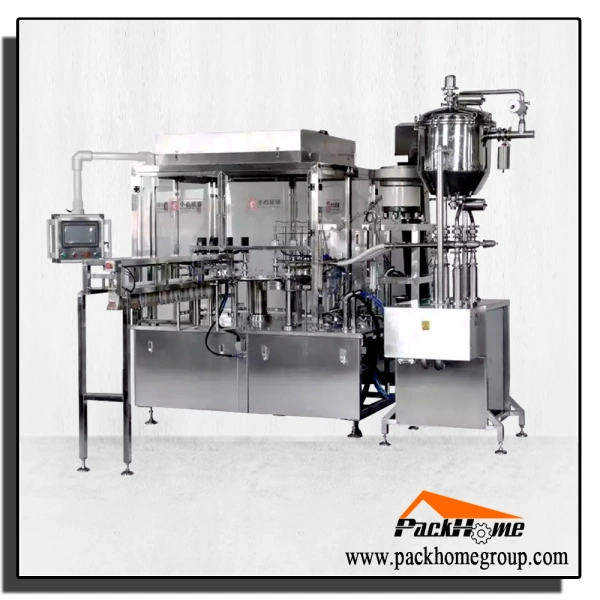 Full Automatic Spout Bag Juice Filling Capping Machine