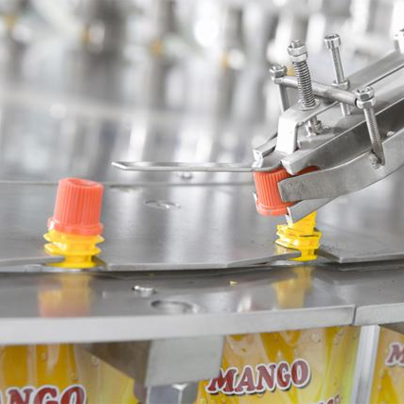 Full Automatic Spout Bag Juice Filling Capping Machine