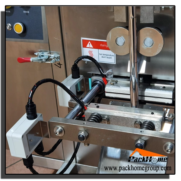 Compact Sachet Packing Machine With Volumetric Cup Filling System