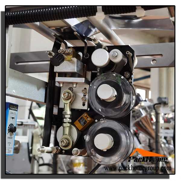 Compact Pouch Packing Machine With Auger Filling System