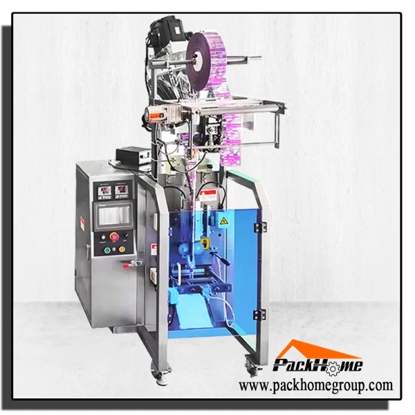Compact Pouch Packing Machine With Auger Filling System
