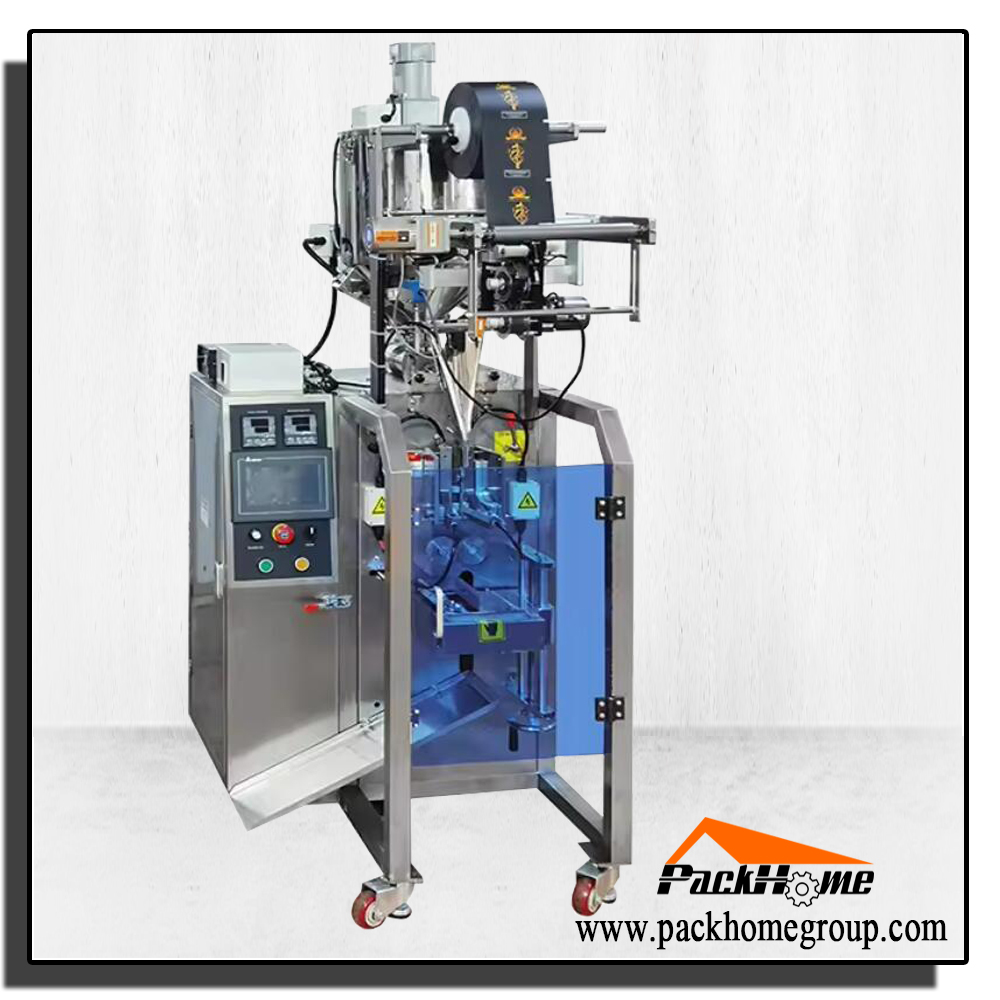 Compact Bagging Machine With Pneumatic Liquid Filler