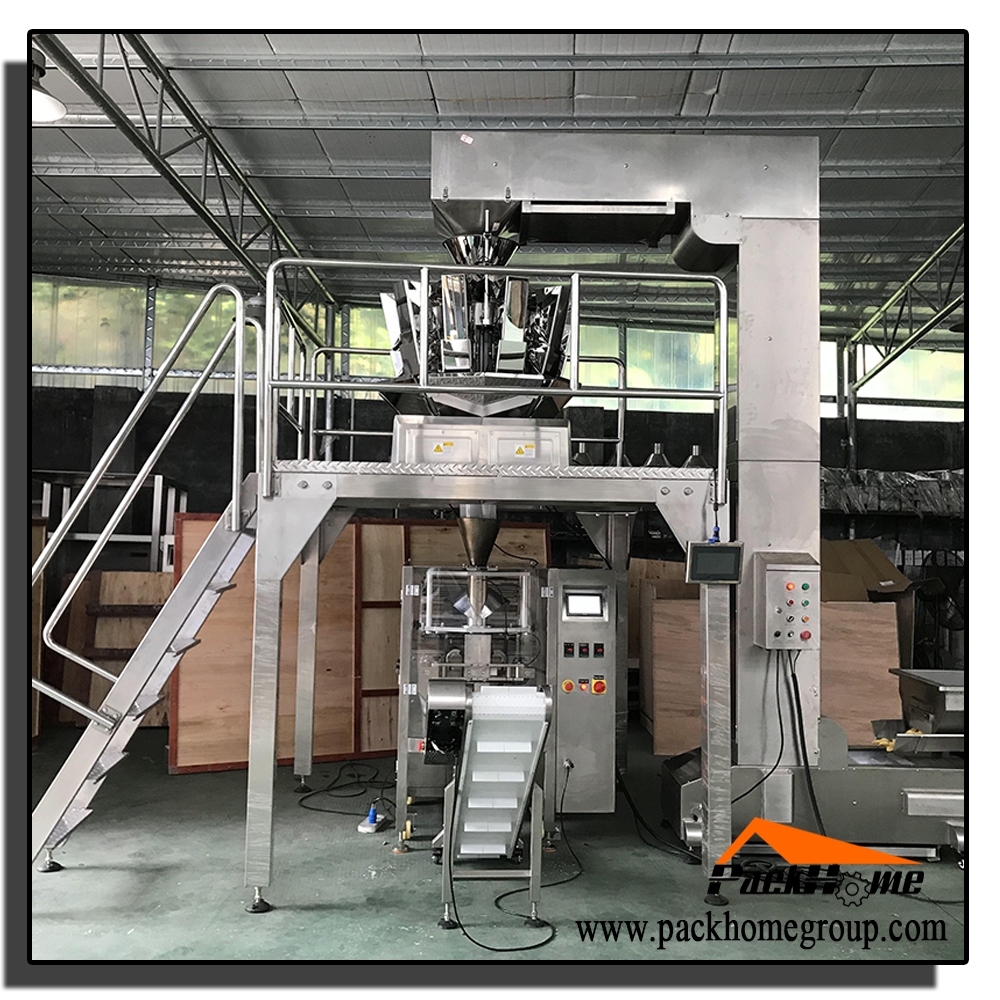 High-Quality Vertical Packaging Machine | Multi-Head Weigher for Snacks & Granules