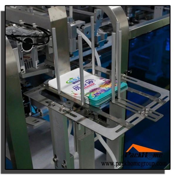 Máquina llenadora lineal de bolsas verticales con cremallera