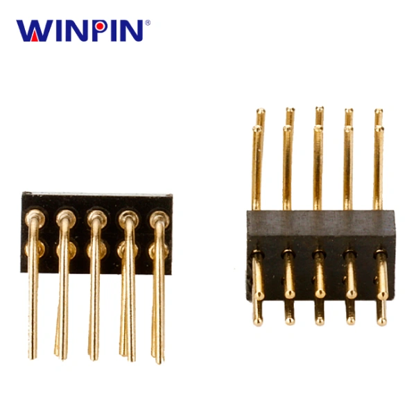 1.27mm Machine pin Header 2×5pin H=1.9mm 90°