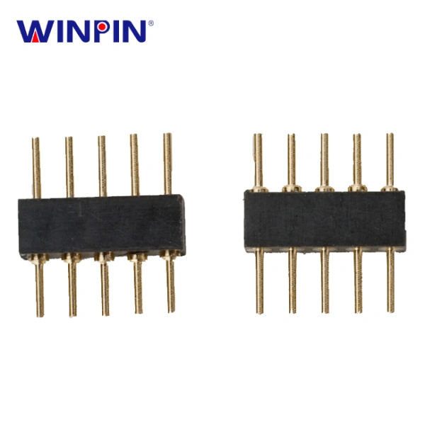 1.778mm Machine pin Header 1×5pin H=3.0mm 180°