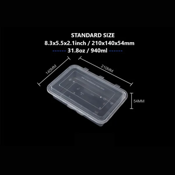 RHP-Hinged Food Container