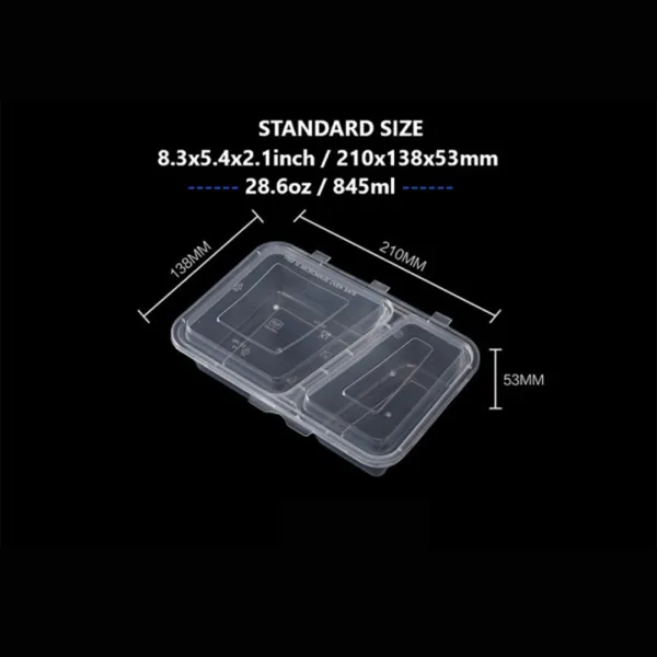 RHP-Hinged Food Container
