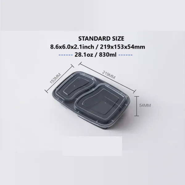 RHP-Compartment Rectangular Containers