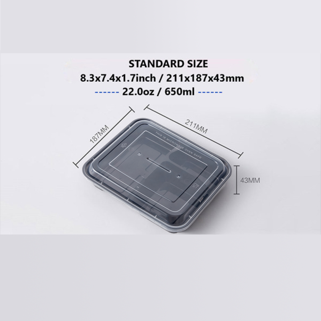 RHP-Compartment Rectangular Containers