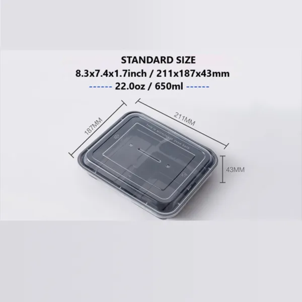 RHP-Compartment Rectangular Containers