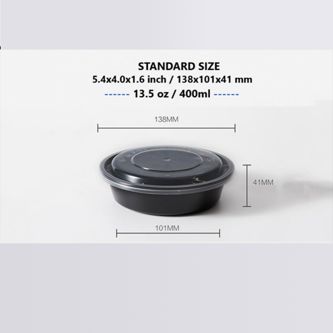 Durable Round Plastic Container