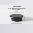 Durable Round Plastic Container