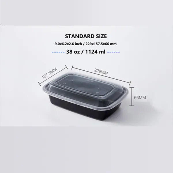 RHP-Durable Rectangular Plastic Container