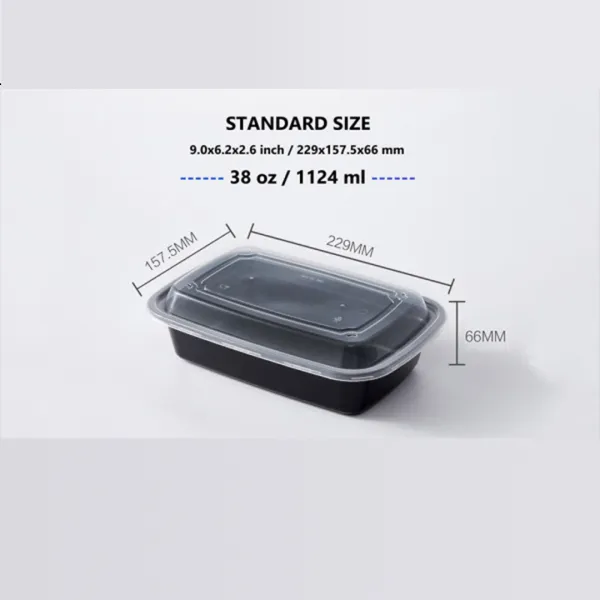 RHP-Durable Rectangular Plastic Container