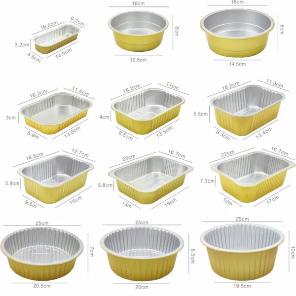 RHP-Tin Foil Trays Containers